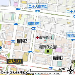 株式会社クレハ仙台営業所周辺の地図