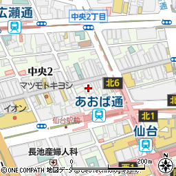 株式会社めぶきリース　仙台営業部周辺の地図