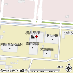横浜冷凍株式会社　仙台物流センター周辺の地図