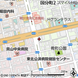 株式会社桂積算　仙台支所周辺の地図