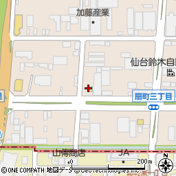 宮城トヨタ自動車ＭＴＧ扇町周辺の地図
