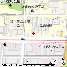 大和塗料株式会社　仙台支店周辺の地図