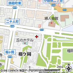 ＥＬＳＴＡＮＺＡ榴岡公園周辺の地図