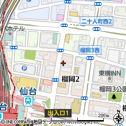 株式会社アウトソーシング　仙台営業所周辺の地図