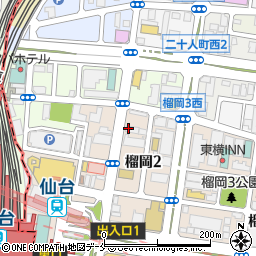 株式会社アウトソーシング仙台営業所周辺の地図