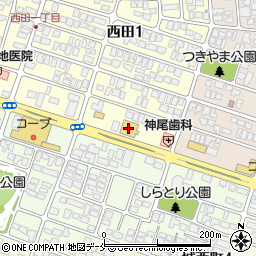 株式会社こまつ書店　西田店周辺の地図