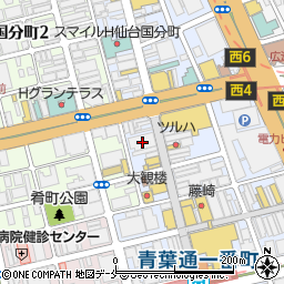 セリア仙台一番町店周辺の地図
