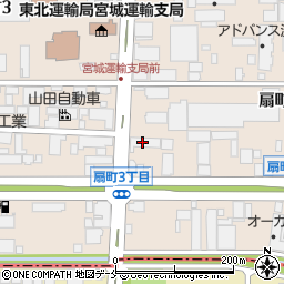 宮城車体株式会社周辺の地図