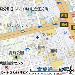 カラオケ本舗 まねきねこ 仙台一番町ぶらんどーむ店周辺の地図