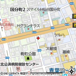 豚大門市場 仙台国分町店 韓国屋台×宴会周辺の地図