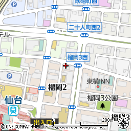 東進衛星予備校仙台駅前校周辺の地図