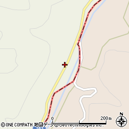 山形県西村山郡朝日町水本107周辺の地図