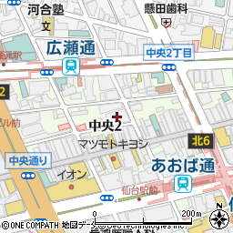 株式会社内海工業仙台営業所周辺の地図