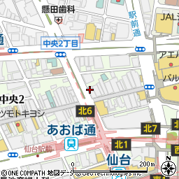 パンプルムゥス 仙台店周辺の地図