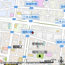 ファミリーマート東八番丁店周辺の地図