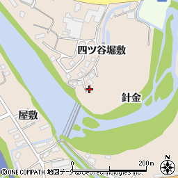 宮城県仙台市青葉区郷六針金48周辺の地図