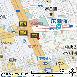 日本電気協会　東北支部周辺の地図