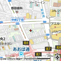 和牛焼肉ジョーカー 仙台駅前店周辺の地図
