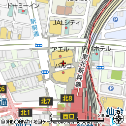 アエル マークワンパーキング 仙台市 駐車場 コインパーキング の電話番号 住所 地図 マピオン電話帳
