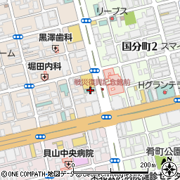 宮城県仙台市青葉区立町1-28周辺の地図