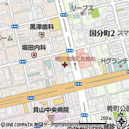 杜のホテル仙台周辺の地図