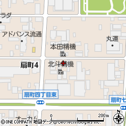 北斗精機株式会社周辺の地図