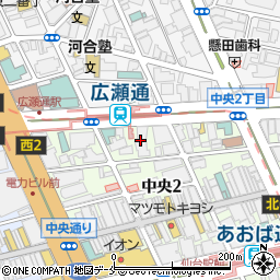 仙台市子育てふれあいプラザ周辺の地図