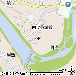 宮城県仙台市青葉区郷六針金50周辺の地図