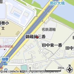 小松川仙台周辺の地図