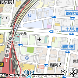 株式会社ダイアナ　仙台研修センター周辺の地図