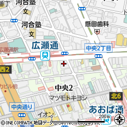 明治安田生命保険相互会社　仙台支社周辺の地図
