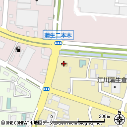デイリーヤマザキ仙台蒲生店周辺の地図