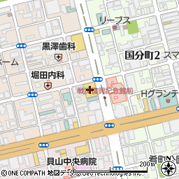 仙台乳腺クリニック周辺の地図