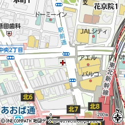 仙台薬局周辺の地図