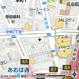 東京不動産管理株式会社　仙台支店周辺の地図