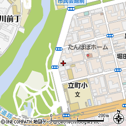 宮城県仙台市青葉区立町19-5周辺の地図