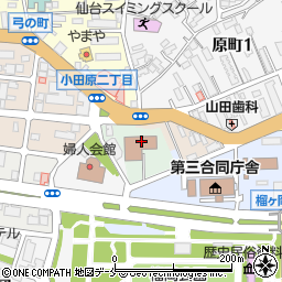 仙台労働基準監督署　安全衛生課周辺の地図