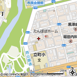 宮城県仙台市青葉区立町19-4周辺の地図