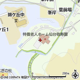 宮城県仙台市青葉区下愛子田中周辺の地図
