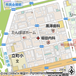 宮城県仙台市青葉区立町11-17周辺の地図