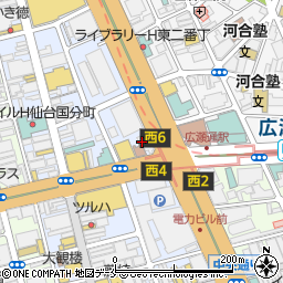 戸田ビルパートナーズ株式会社　仙台支店周辺の地図