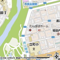 宮城県仙台市青葉区立町19周辺の地図