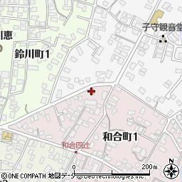 山形鈴川郵便局周辺の地図