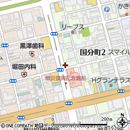 ローソン仙台国分町晩翠通店周辺の地図