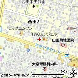 株式会社江東微生物研究所山形営業所周辺の地図