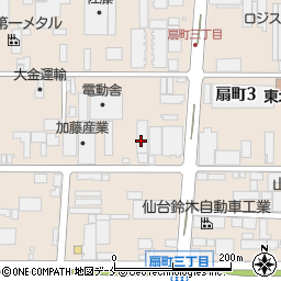 株式会社佐藤土木測量設計事務所仙台支店周辺の地図