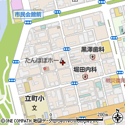 仙台・サテンドール２０００周辺の地図