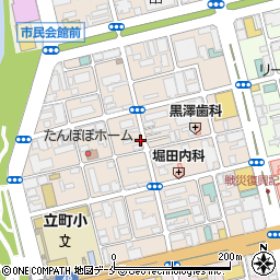 宮城県仙台市青葉区立町周辺の地図