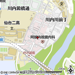 宮城県仙台市青葉区川内大工町31周辺の地図