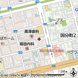 宮城県仙台市青葉区立町14-10周辺の地図